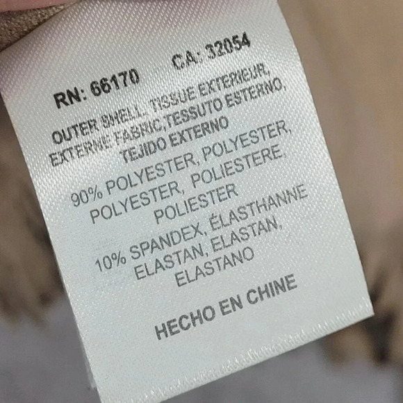 NWT Anthropologie Andersen & Lauth Beige Fringe Shawl Wrap Cape Kimono  12PT - Picture 5 of 10